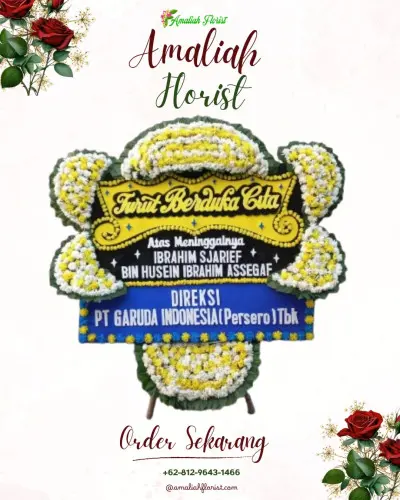 Papan Bunga Duka di Kuncen